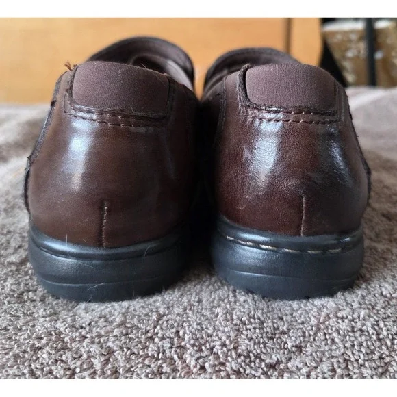 COBB HILL by New Balance Womens Brown Leather Loafer Slip On Shoes Size 7M~EUC~ - Picture 4 of 5